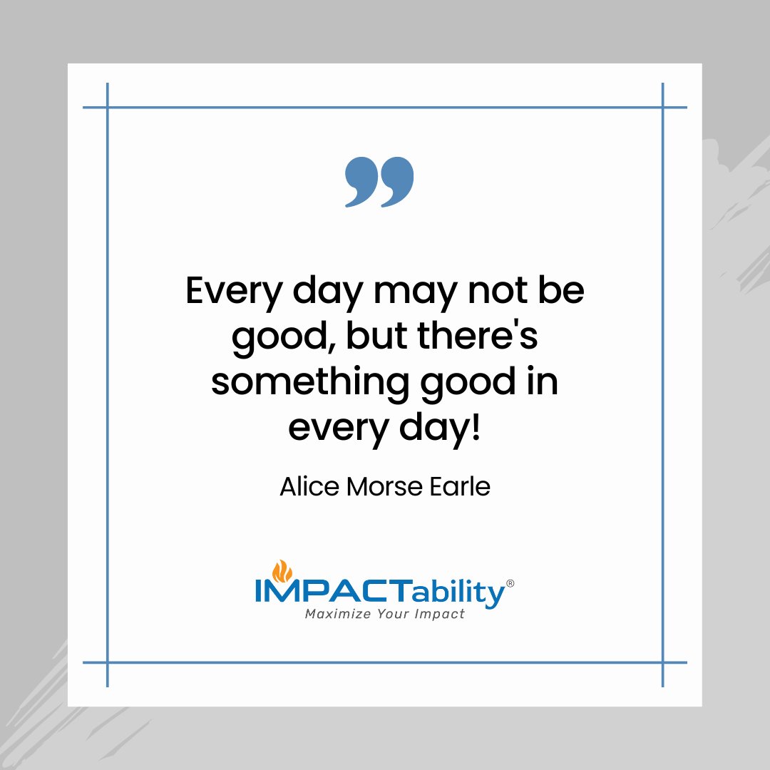 Impactability_'s tweet image. Positivity can make any situation better! Leave a comment... what was your something good that happened today!

---

#SoukupStrategicSolutions #IMPACTability #Quote #Nonprofit #Motivation #Positivity