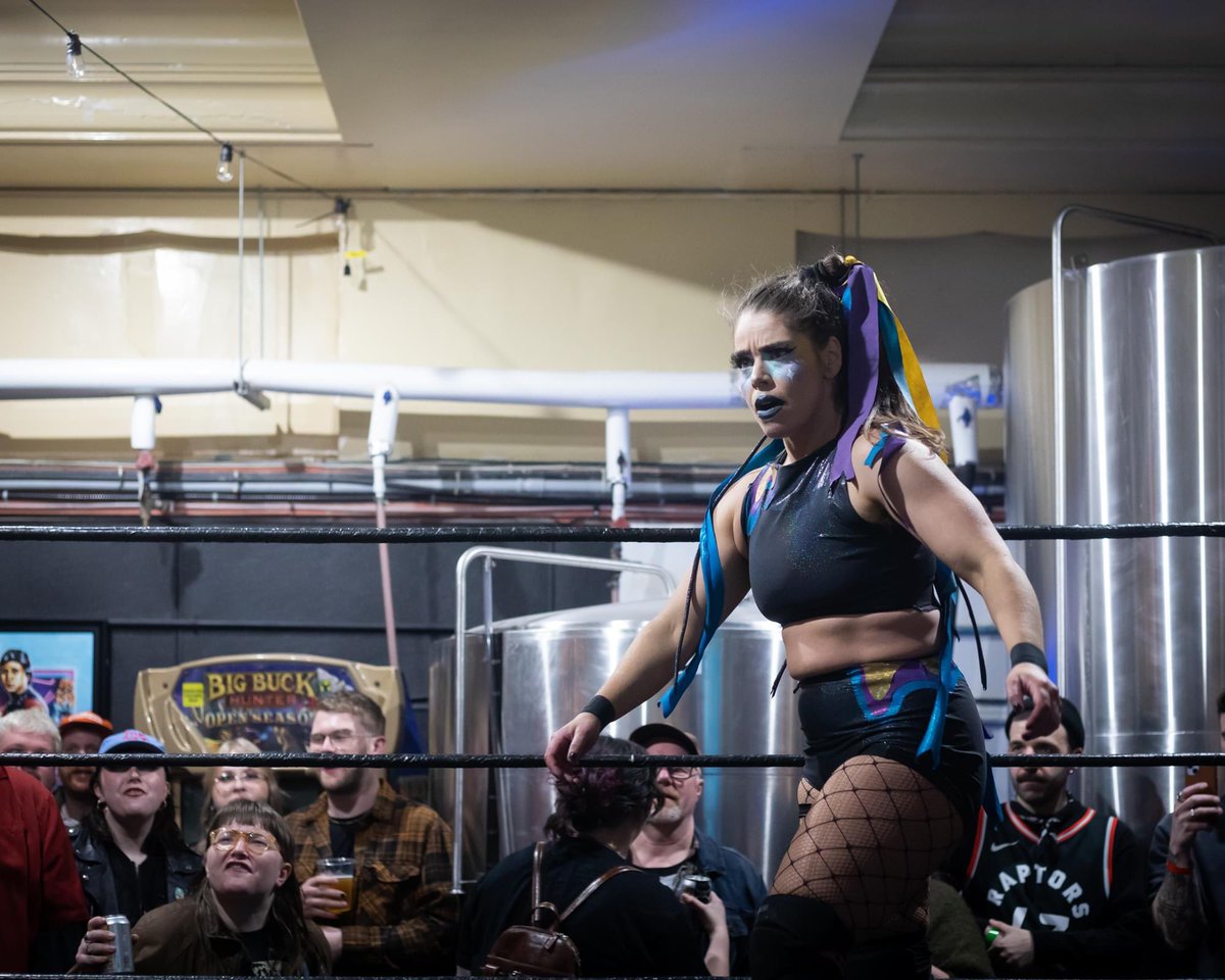 The look Moon Miss gives you if you haven’t watched ‘Bump and Feed’ yet!

Absolutely Canadian gem.cbc.ca/absolutely-can…

@CBCNS @cbcgem #halifaxnoise #maritimewrestling @pwupro