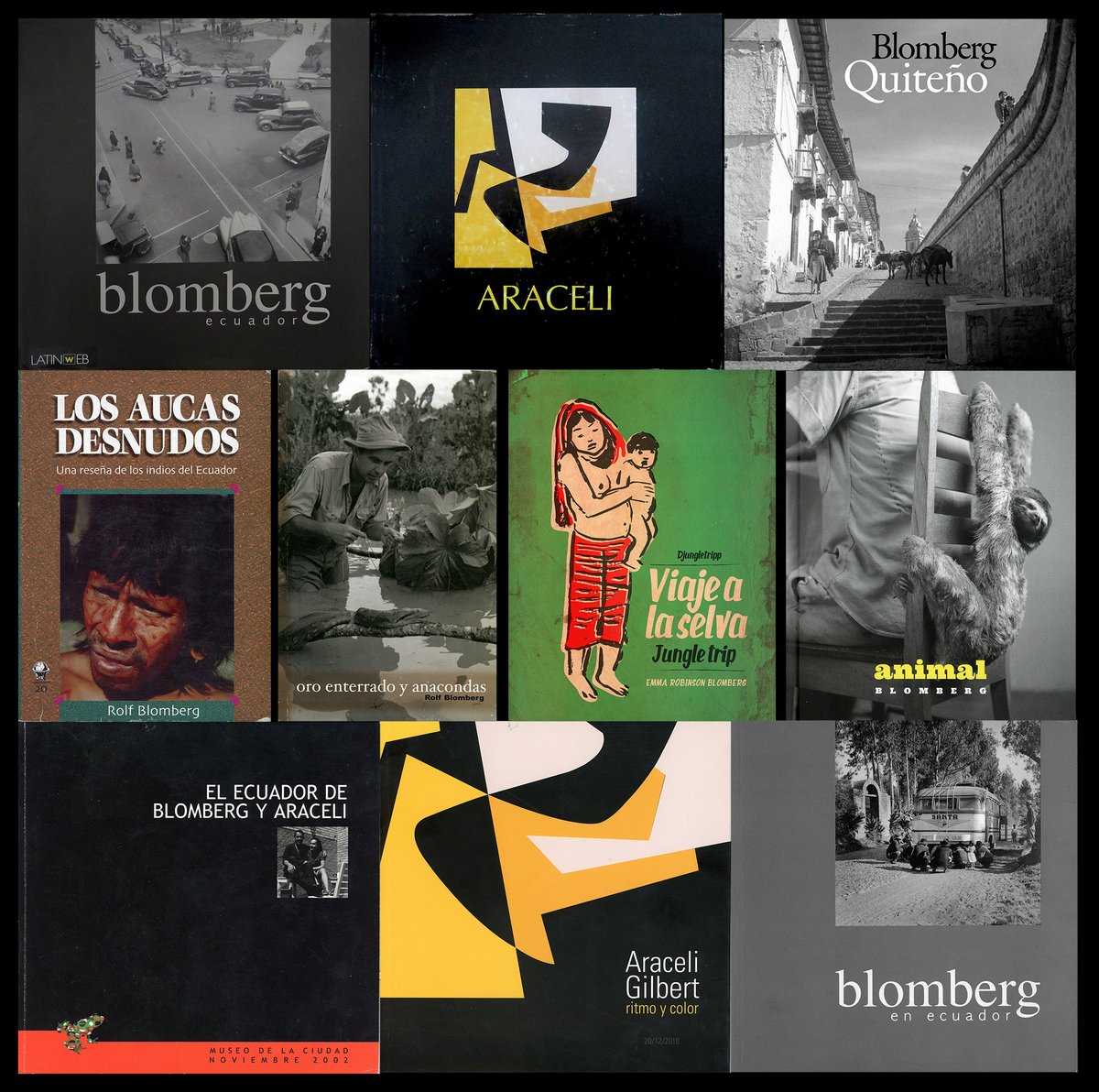 ArchivoBlomberg's tweet photo. Por el Día Internacional del Libro (23 de abril), los libros y catálogos producidos, editados o co-editados por el Archivo Blomberg. 

Algunos de ellos están agotados y otros todavía se pueden adquirir con nosotros. https://t.co/2ZVN0plRIH