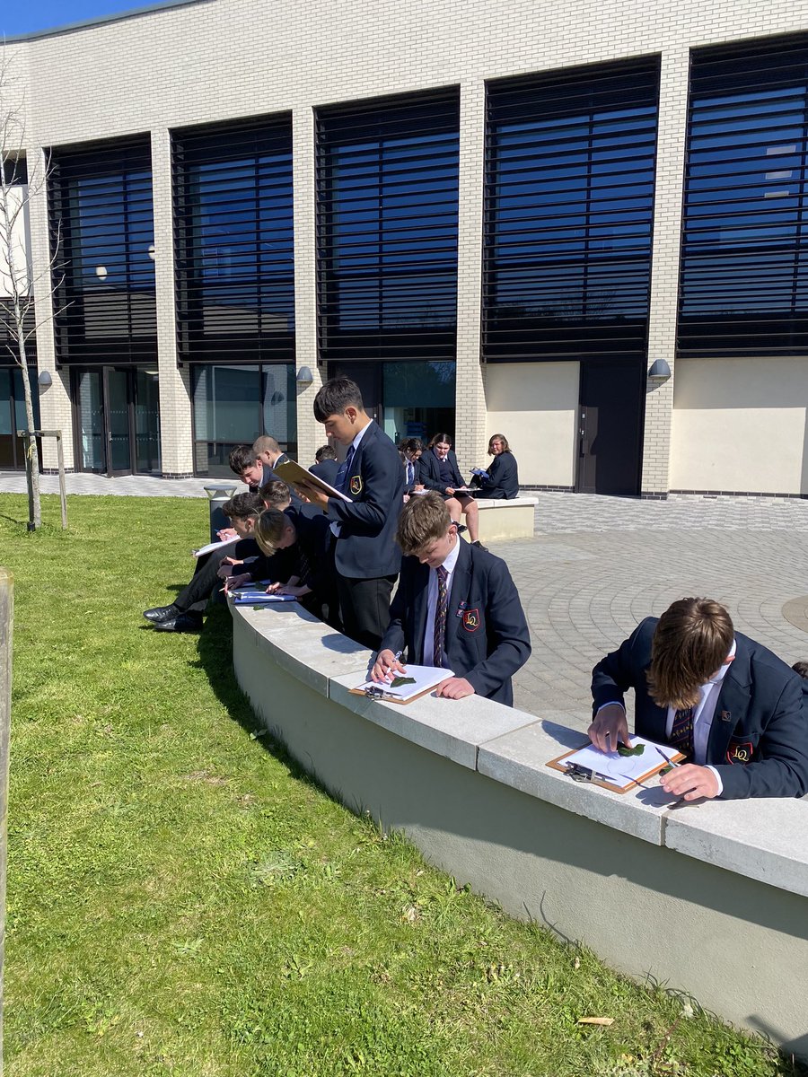 LesQScience's tweet photo. We’ve been out in the spring Sun doing Biology practicals this week 🌱 ☀️ https://t.co/r4jlH4sPO1
