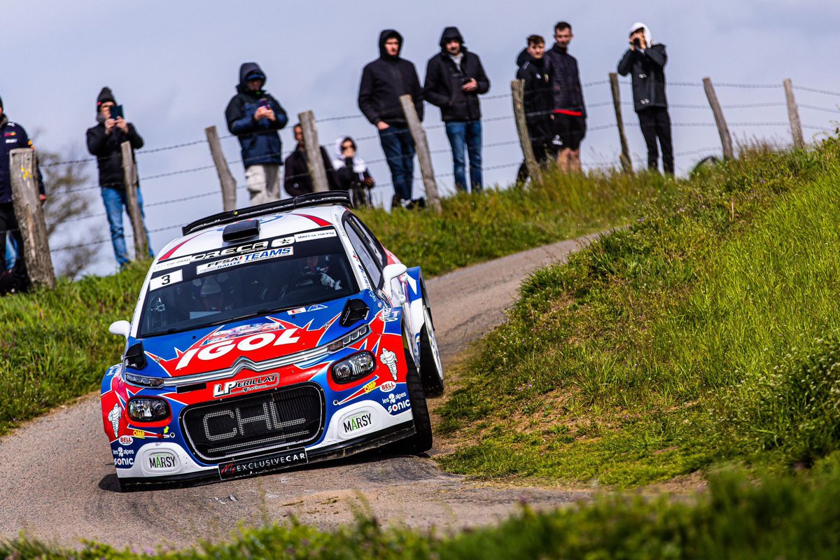 yoannbonato's tweet photo. De l’attaque (et encore un peu d’attaque 🔥) aujourd’hui récompensée par la tête du rallye ce soir 👌🏻
Merci à toute l’équipe @ChlSport / @CitroenRacing
#CFR | #CHLSportAuto | #IGOL | #CitroenRacing | #C3Rally2 | #MichelinMotorsport | #Leclerc | #OrecaStore | #2Alpes | https://t.co/3C65HHOkY9