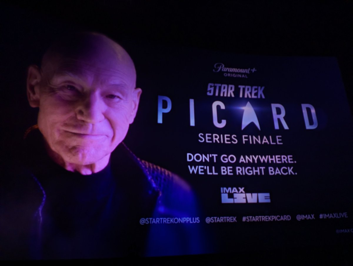 "Don't go anywhere. We'll be right back."
#StarTrekPicard #StarTrek <a href="/StarTrekOnPPlus/">Star Trek on Paramount+</a> <a href="/paramountplus/">Paramount+</a> <a href="/TerryMatalas/">Terry Matalas</a> 🖖