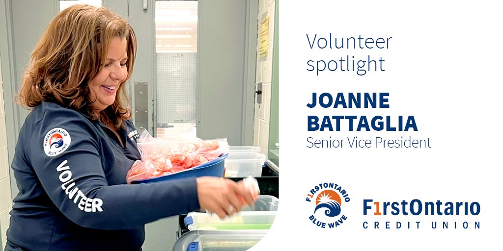 FirstOntarioCU's tweet photo. When asked what drew her to her most recent volunteer opportunity, @JoanneFCU said: "I enjoy supporting many initiatives but especially the student nutrition programs. I love seeing the excitement and the smiles when we bring the snack cart around." #NVW2023 #FirstONVolunteering https://t.co/WnBr5D1RCo