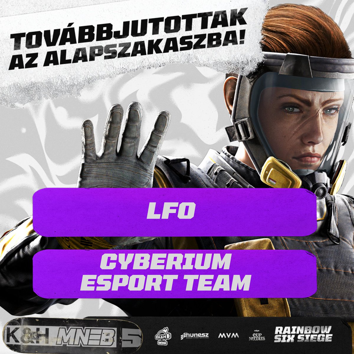 #MNEB5 #R6S A Crushers csapata által megfogalmazott vádakat a HUNESZ versenybírói kara kivizsgálta,azokat nem találta indokoltnak.Így ennek következtében az eredmény marad, 2.helyen a Cyberium Esport Team csapata jutott tovább az osztályozó kupa zárt szakaszából az alapszakaszba.