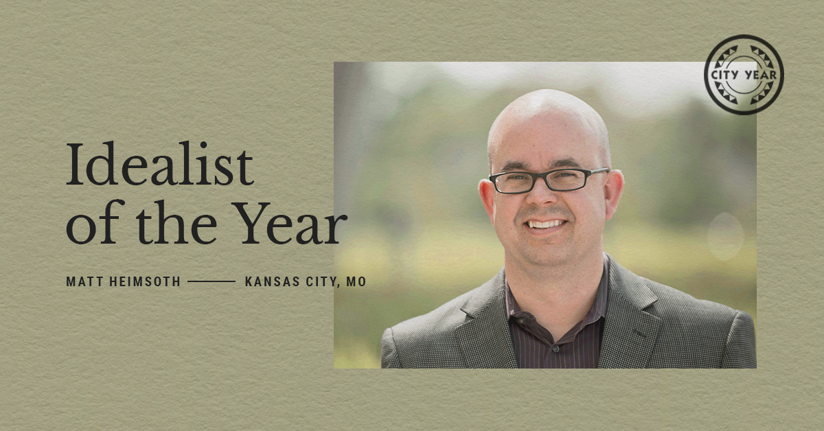 globalprairie's tweet photo. As a proud supporter of @cityyearkc and their important work helping students develop into leaders, problem solvers and more active citizens, we’re excited to have Global Prairie employee owner Matt Heimsoth recognized as an Idealist of the Year.

#EmployeeOwnership
#KCIdealist https://t.co/htzBsL3p2h