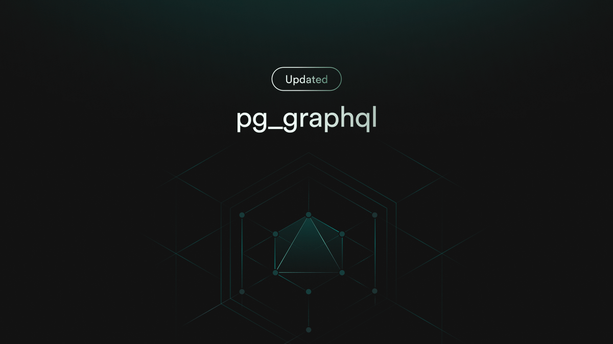 #SupaLaunchWeek may be over, but we are still shipping 🚢

See what's New in pg_graphql v1.2: supabase.com/blog/whats-new…