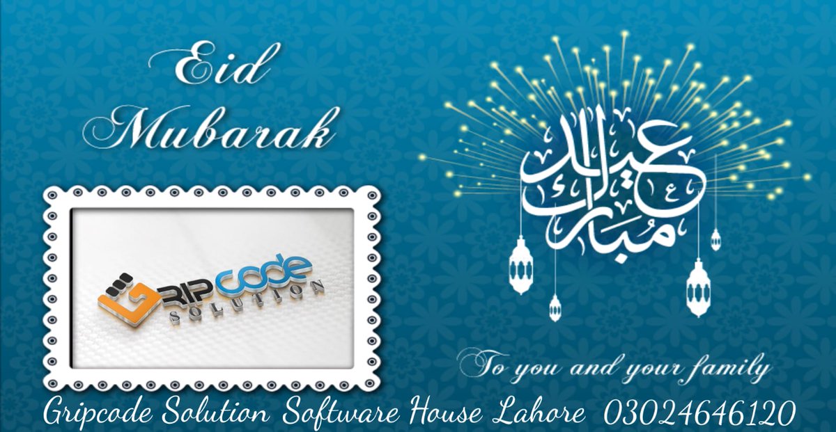GripcodeS's tweet image. "Eid-ul-Fitr is a day of rejoicing and bliss. It is a day of blessing and peace. Most of all, it is a day to celebrate brotherhood. Eid Mubarak to you and your family."

#uol #superior #UOE #VU #NFTP #friends #famiy #PIAIC #Teacher #AI #DS #ML #DLP