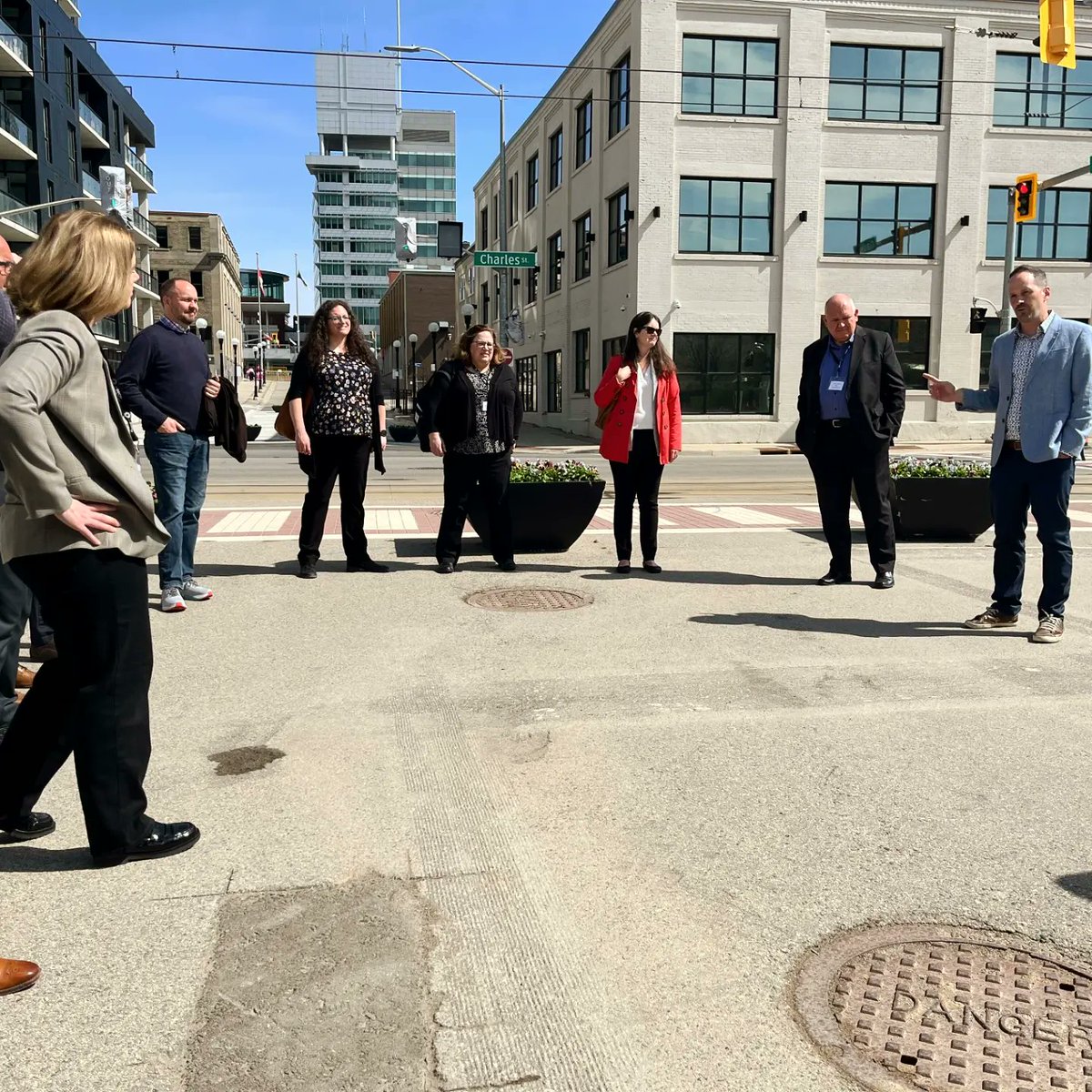 Wonderful to have <a href="/berryonline/">Berry Vrbanovic</a> and the Big City Mayors caucus tour 44 Gaukel today!