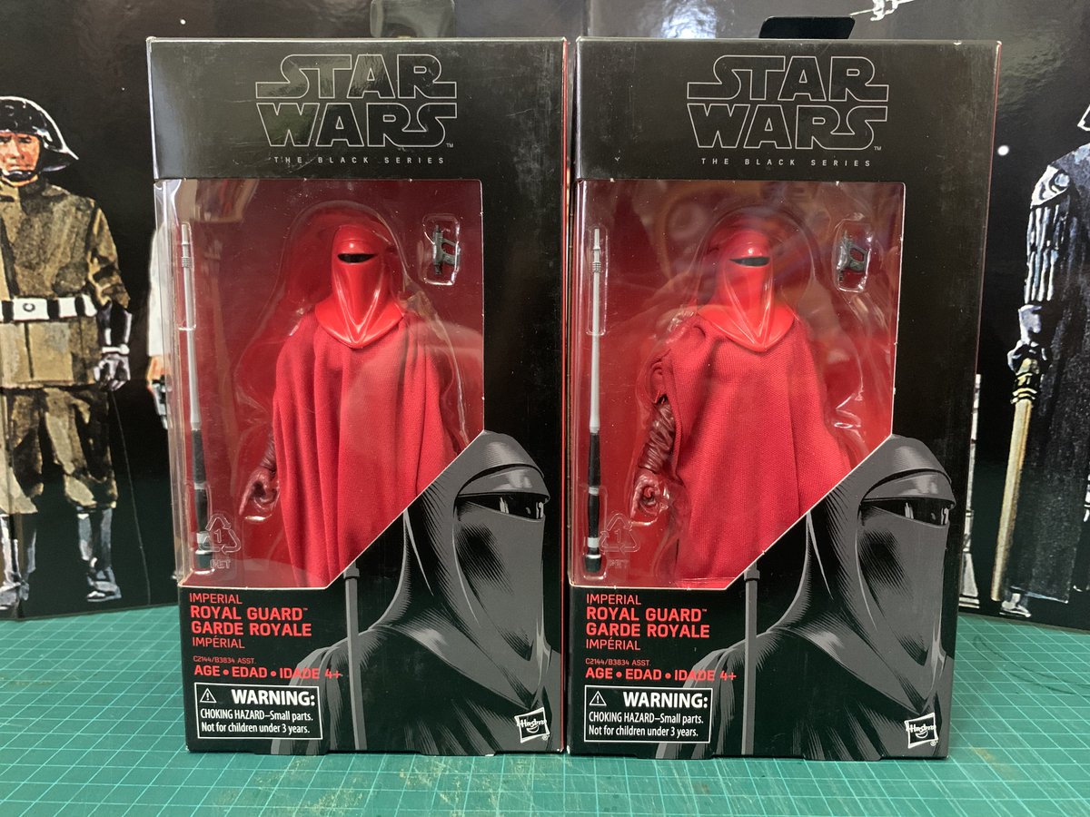 HeroesToys's tweet photo. FOR SALE - Star Wars the Black Series Army Builders.

• 2x Stormtroopers $60.00 USD + shipping.
• 2x Emperor's Royal Guards $50.00 USD + shipping.
• 2x Rebel Fleet Troopers $50.00 USD + shipping.
#starwarsblackseries #stormtrooper #royalguard #rebelfleet https://t.co/mbfWLDVYqu