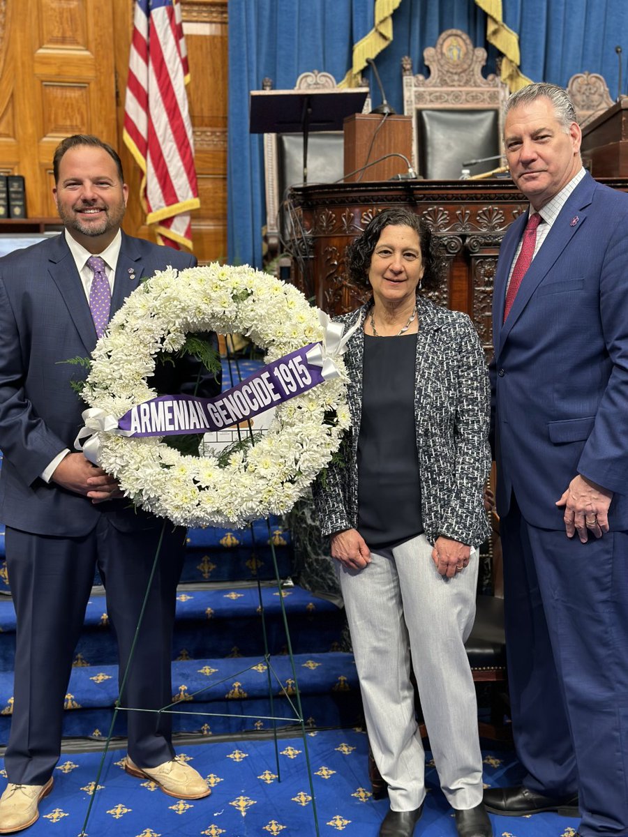 ADL_NewEngland's tweet photo. We are commemorating the 108th anniversary of the Armenian Genocide today. As we #learntoneverforget, we remember the Armenian Genocide of 1915. @PeterKoutoujian @Muradian4Rep https://t.co/pFiugT5eSC