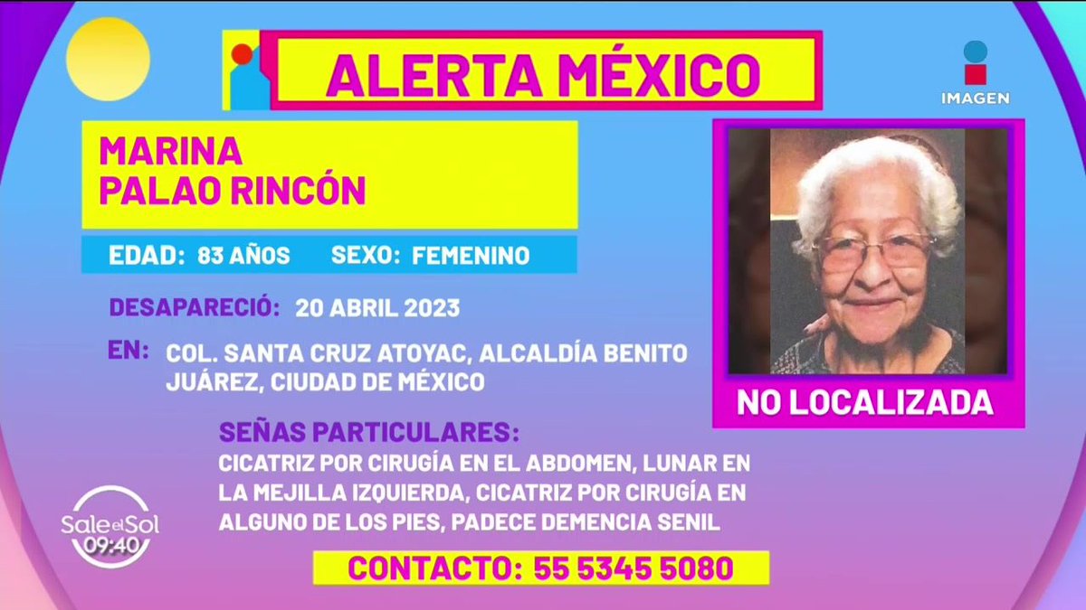 saleelsoltv's tweet photo. ¡Solicitamos tu ayuda! 🙏🏼 https://t.co/suSytEVmnb