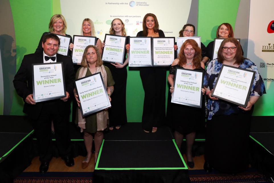 SevernAcademies's tweet image. Delighted for our team @BaxterCollege winning Secondary School of the Year at the Worcestershire Education Awards #WEA2023