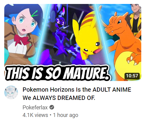 Pokemon Horizons Is the MATURE ANIME We ALWAYS DREAMED OF. 