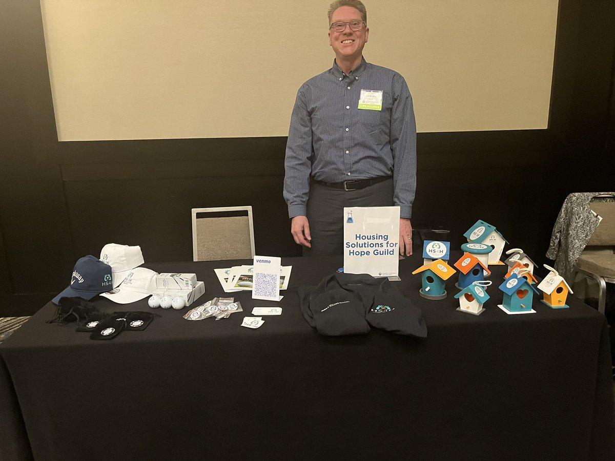 This morning we are at the <a href="/seattlechildren/">Seattle Children's</a> Guild Association’s Annual Luncheon with President <a href="/ScottBingham1/">Scott Bingham</a> sharing our #HS4H story of helping patient families avoid #homelessness 🧡