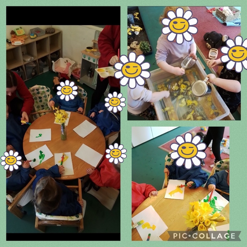 Spring at Rothwell 🌼

Spring has arrived in the Rothwell Pixie room, where we have enjoyed exploring the new season with lots of play centred around daffodils. The babies created observational paintings of the flowers and used the petals in our water… ift.tt/HglbDPu