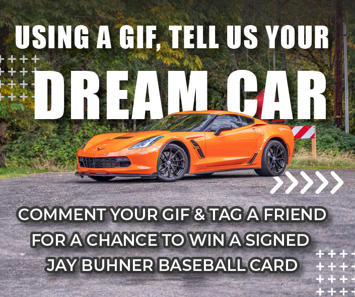 Want to win a prize? 🎁🎉
All you have to do is post a GIF in the comments below and tag a friend! 🤩
So what are you waiting for? Start sharing your favorite GIFs now!
*
#DreamCar #Gif #WinAPrize #JayBuhner #nwms #nwmsrocks #ttamt #TagAFriend #Commentbelow