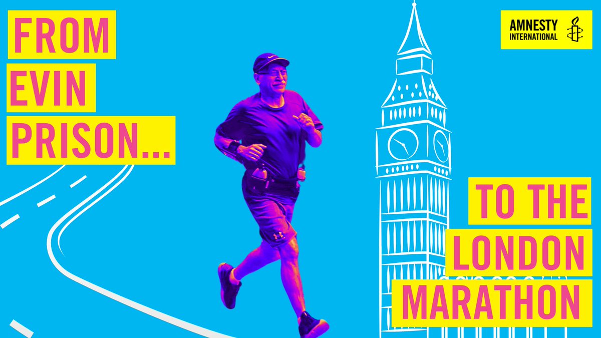 AmnestyUK's tweet image. Help support Anoosheh &amp;amp; his family in their efforts to run the #LondonMarathon 
👉 amnesty.org.uk/giving/donate/…