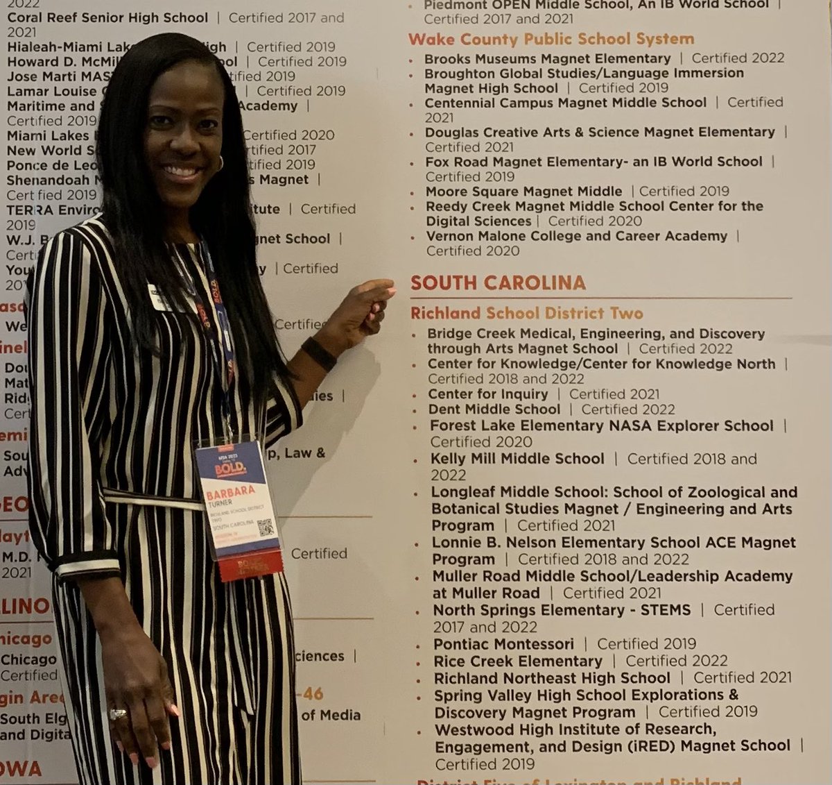 Fun Fact: <a href="/RichlandTwo/">Richland School District Two</a> has the second highest number of Nationally Certified Demonstration Magnet Schools in the country! #MSACONF <a href="/MagnetSchlsMSA/">Magnet Schools of America</a> <a href="/MFrank1908/">Marshalynn Morgan Franklin</a> <a href="/NewsBoss/">Greg Turchetta</a>
