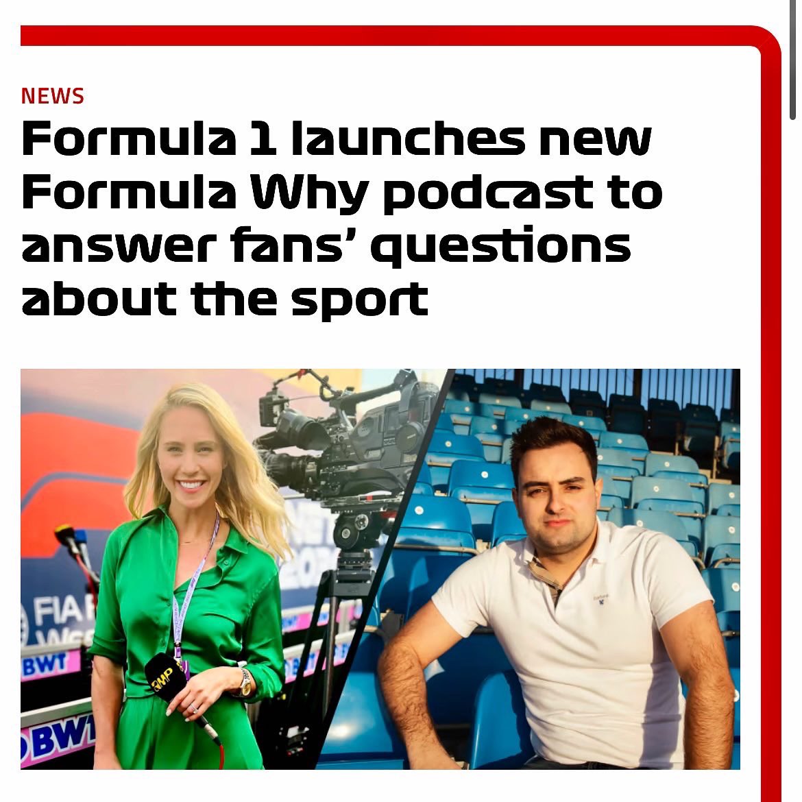 Grateful to be on the team! #F1

#FormulaWhy Trailer+Subscribe: podfollow.com/formula-why