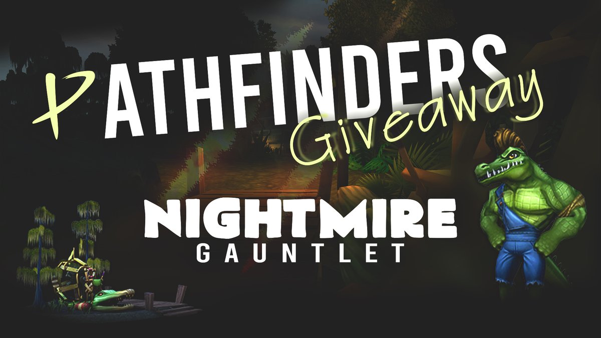 2PathFinders's tweet photo. 🚨GIVEAWAY ALERT🚨

🎉We're giving away a Nightmire Gauntlet in our discord server!!

1️⃣Join https://t.co/1EN0RxW54N

👉Get your entries in before the clock strikes 4 pm EST on 5/10/2023! ⏰

Good luck! #wizard101 #giveaway https://t.co/bxjs3NnNgt