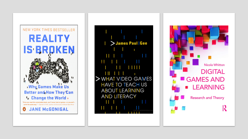 olliebray's tweet photo. We wrapped the weeks learning by sharing some other good resources to dive a bit deeper into using video games in the classroom such as some books, articles and journals. #GamesCourse @ISFE_Games https://t.co/O7W5g69r2k