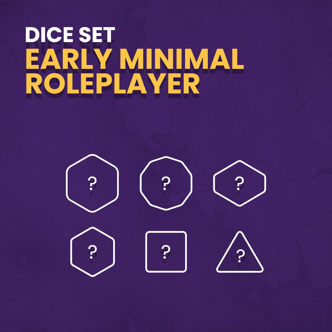 MinimalRoleplay's tweet photo. Hello friends! 👋🏻

Actually, an awesome event is taking place on our discord! We have decided to offer a Minimal Roleplay dice set to our early adopters.

Come and make your suggestions for your favorite set on our Discord! 👇🏻
https://t.co/eYJJ46GIrg

#ttrpg #pbprpg https://t.co/3fYMvv3TC4