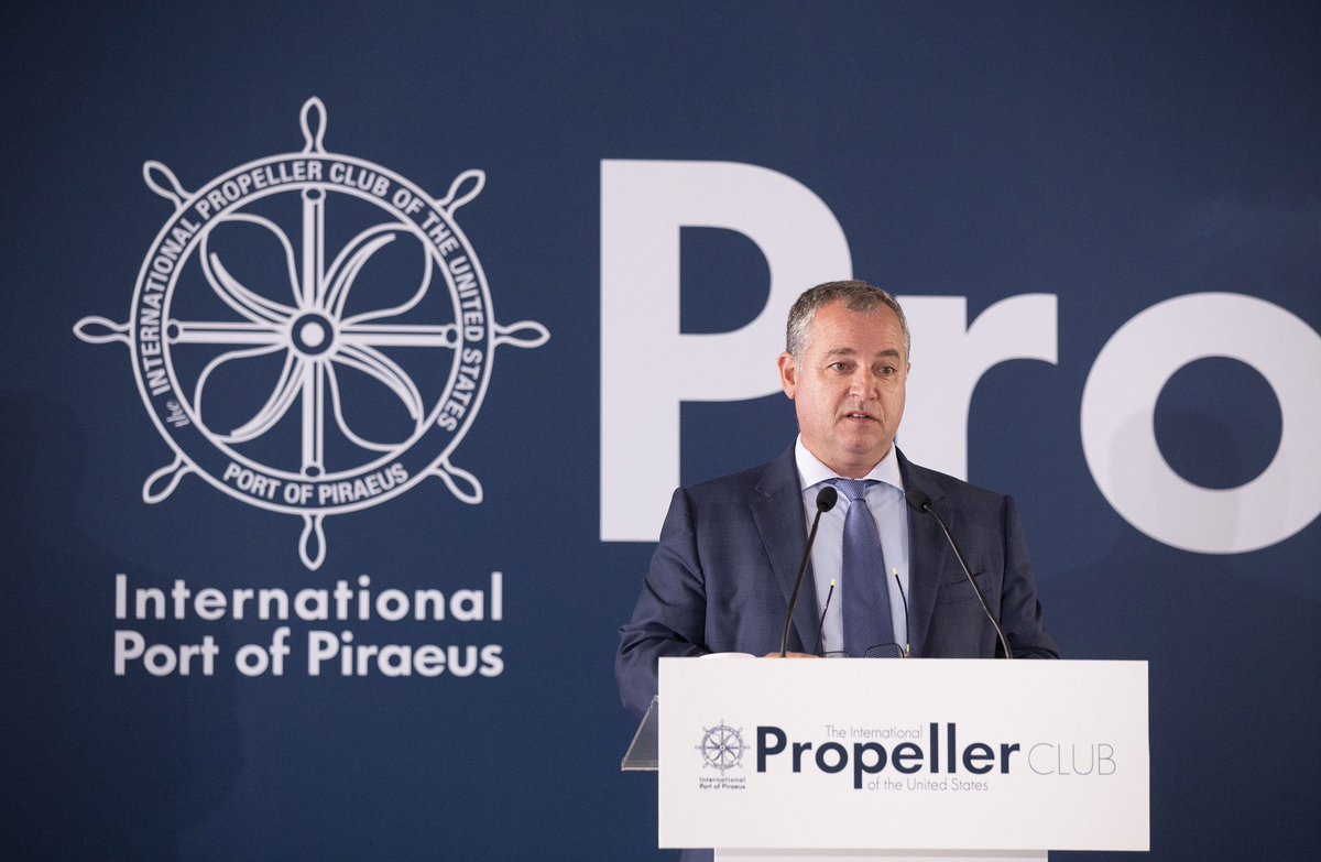 AmeliaRocos's tweet image. New member of the International Propeller Club Port of Piraeus! ⚓️ #PropellerClub