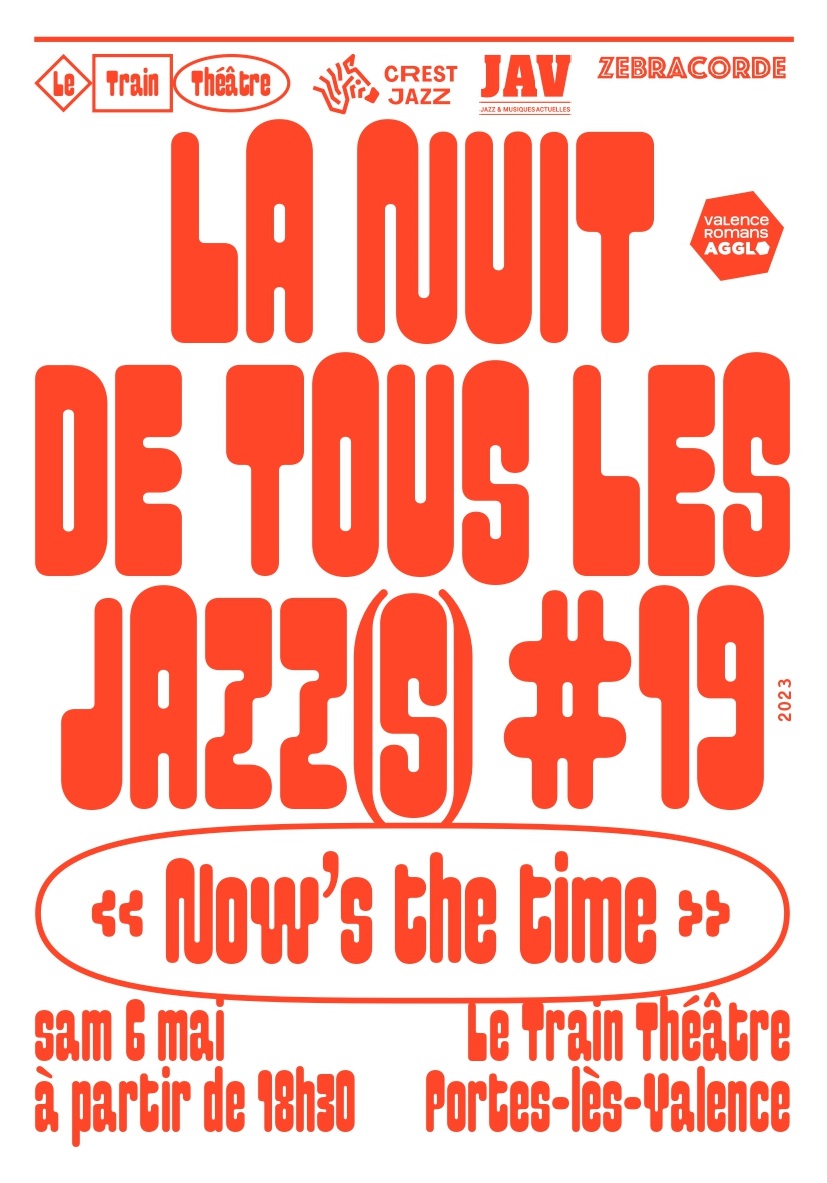 Le Train Théâtre (@traintheatre) on Twitter photo LA NUIT DE TOUS LES JAZZ(S) #19
« Now’s The Time »*
C’est le moment… de découvrir toute la programmation -> train-theatre.fr
En partenariat avec <a href="/CrestJazzVocal/">Crest Jazz Festival</a> #jazzactionvalence #zebracorde
*Composition C.Parker
#concert #musique #jazz LA NUIT DE TOUS LES JAZZ(S) #19
« Now’s The Time »*
C’est le moment… de découvrir toute la programmation -> train-theatre.fr
En partenariat avec <a href="/CrestJazzVocal/">Crest Jazz Festival</a> #jazzactionvalence #zebracorde
*Composition C.Parker
#concert #musique #jazz