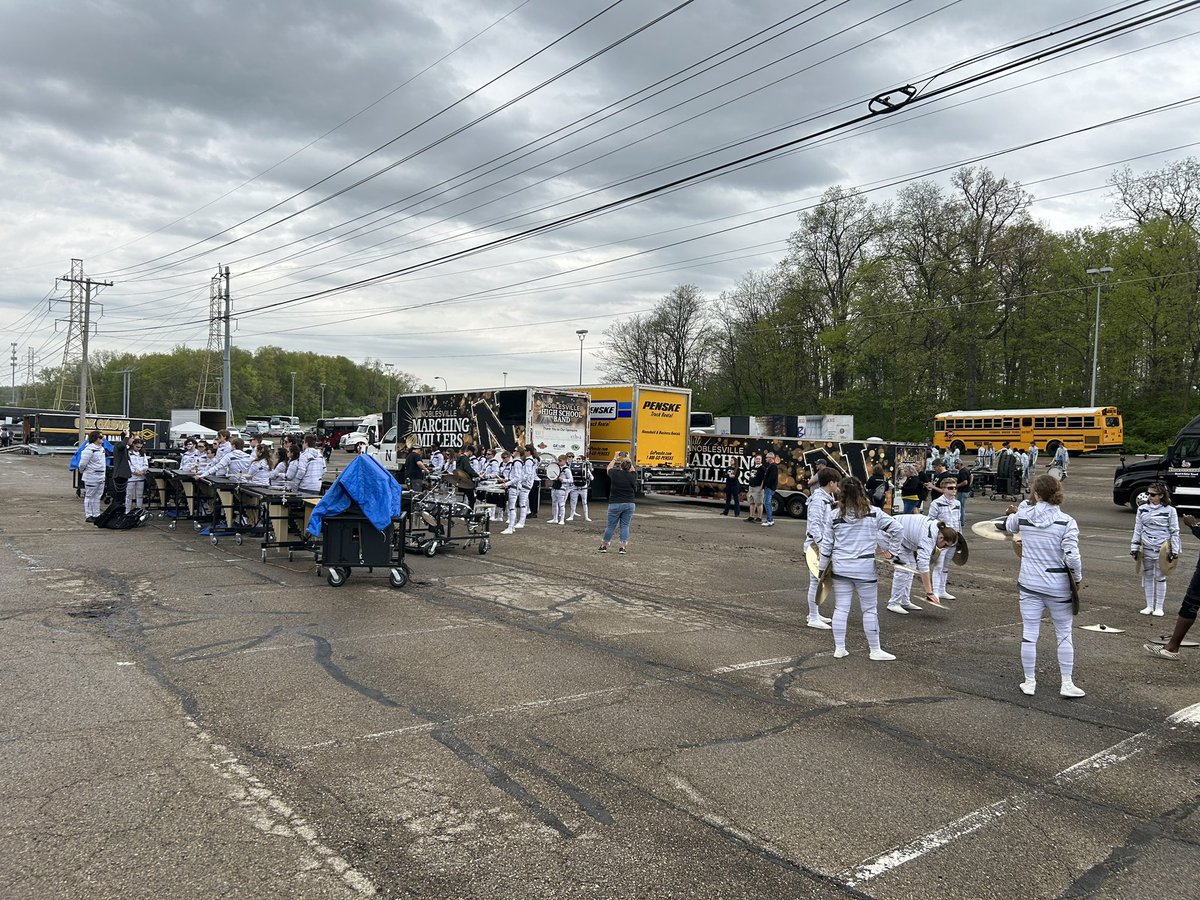 NoblesvilleBand's tweet photo. Indoor Percussion warming up before National Semi-Finals!! Congratulations on winning Round 1 quarter finals! WOW!!!!!
#HereComeTheMummies @NobHighSchool @NobSchools @CI_Noblesville https://t.co/faRILveGd5