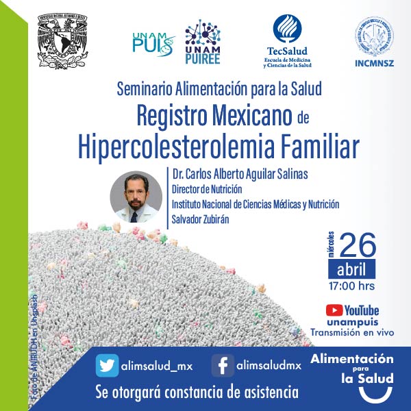 alimsalud_mx's tweet photo. ¡La próxima semana será nuestro primer seminario del año!  ¡No faltes!

La cita es el miércoles 26 de abril a las 17:00 horas

¡No faltes! Habrá constancia de asistencia.
https://t.co/M5WdjIikuf https://t.co/3p8DdIZ8sC