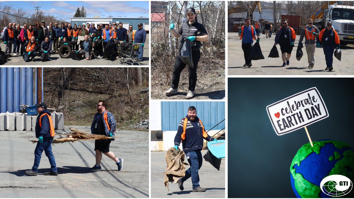 GeoSpectrumTech's tweet image. Our 'Green Initiative' Committee rallied the troops to clean up our outdoor space in celebration of Earth Day tomorrow! 🌎
We encourage you to get involved in your own way - maybe a community clean-up with neighbors or a trip to your nearest beach with the kids!
#earthday
