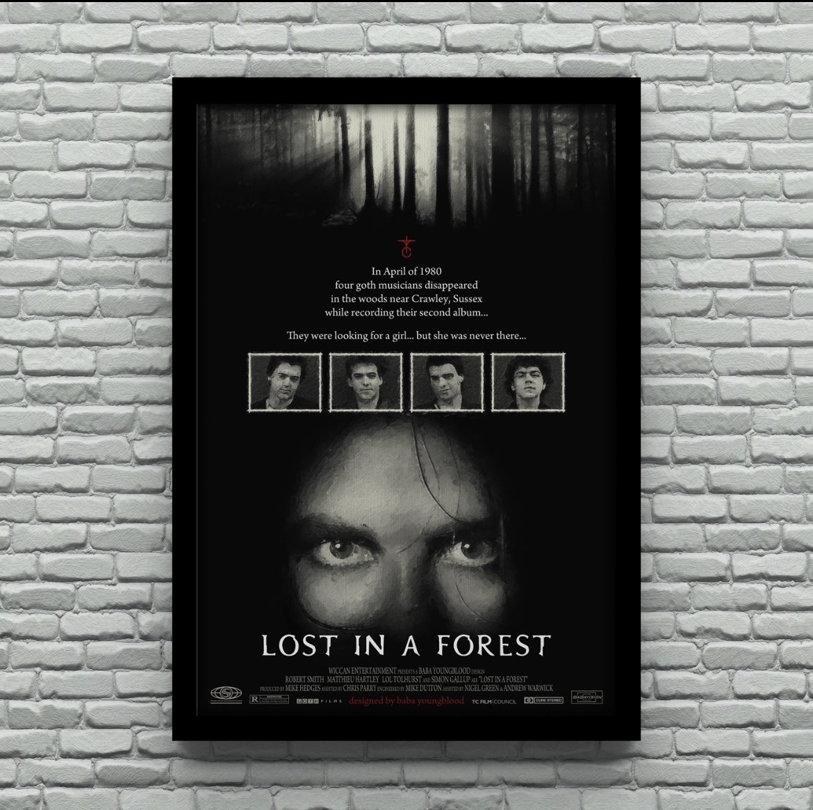 #GIVEAWAY 🟡⚫️ 

To celebrate Robert Smith's birthday here's a chance to #win a print or tee of <a href="/BabaYoungblood/">BY</a>'s awesome mash up of #TheCure &amp; #TheBlairWitchProject 

To enter: 

1️⃣ RT
2️⃣ Follow us and BY 
3️⃣ Comment with your favourite Cure song 

We’ll pick a winner tomorrow!