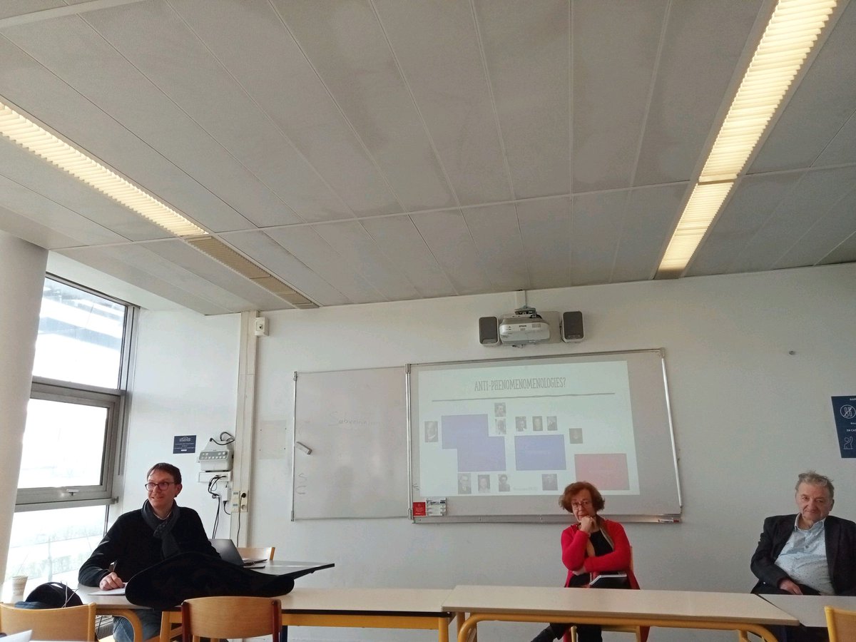 DauphineDpw's tweet image. Three keynote lectures, one panel, five parrallel sessions. It&apos;s the end of the Dauphine Phenomenology Workshop. Two days of intense discussions! #DPW2023 @Paris_Dauphine