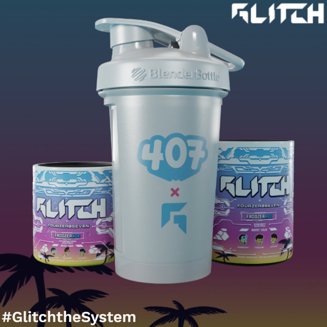 ObieXD's tweet image. @fourzer0seven X @glitchenergyco is #LIVE!!!
Strictly Limited Quantities!

Get yours today at glitchenergy.co/pages/froozera… and use code PASTA!!!

#GlitchtheSystem