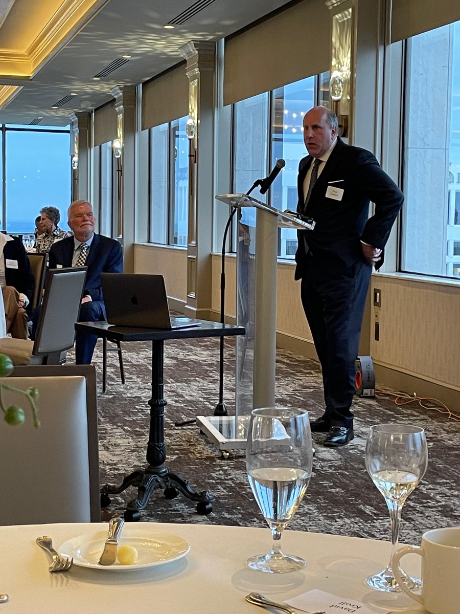 OSUCITD's tweet image. At the Tulsa Committee on Foreign Relations event on April 18, Michael Johnson, shared a copy of a publication our CITD team provided research for &quot;America Needs America&apos;s Energy&quot;, to Paul Dabbar, the keynote and a former DOE exec. 

ow.ly/cFcO50NNW0O