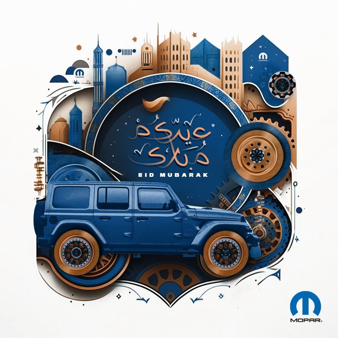 dhofarauto's tweet photo. Join us in celebrating Eid Al-Fitr with unity and gratitude. Eid Mubarak.
شاركونا فرحة العيد. تقبّل الله طاعتكم وأعاده عليكم بالخير واليُمن والبركات. 

#MOPAR #AtYourService
#موبار #في_خدمتكم https://t.co/1HL8eU2WmG