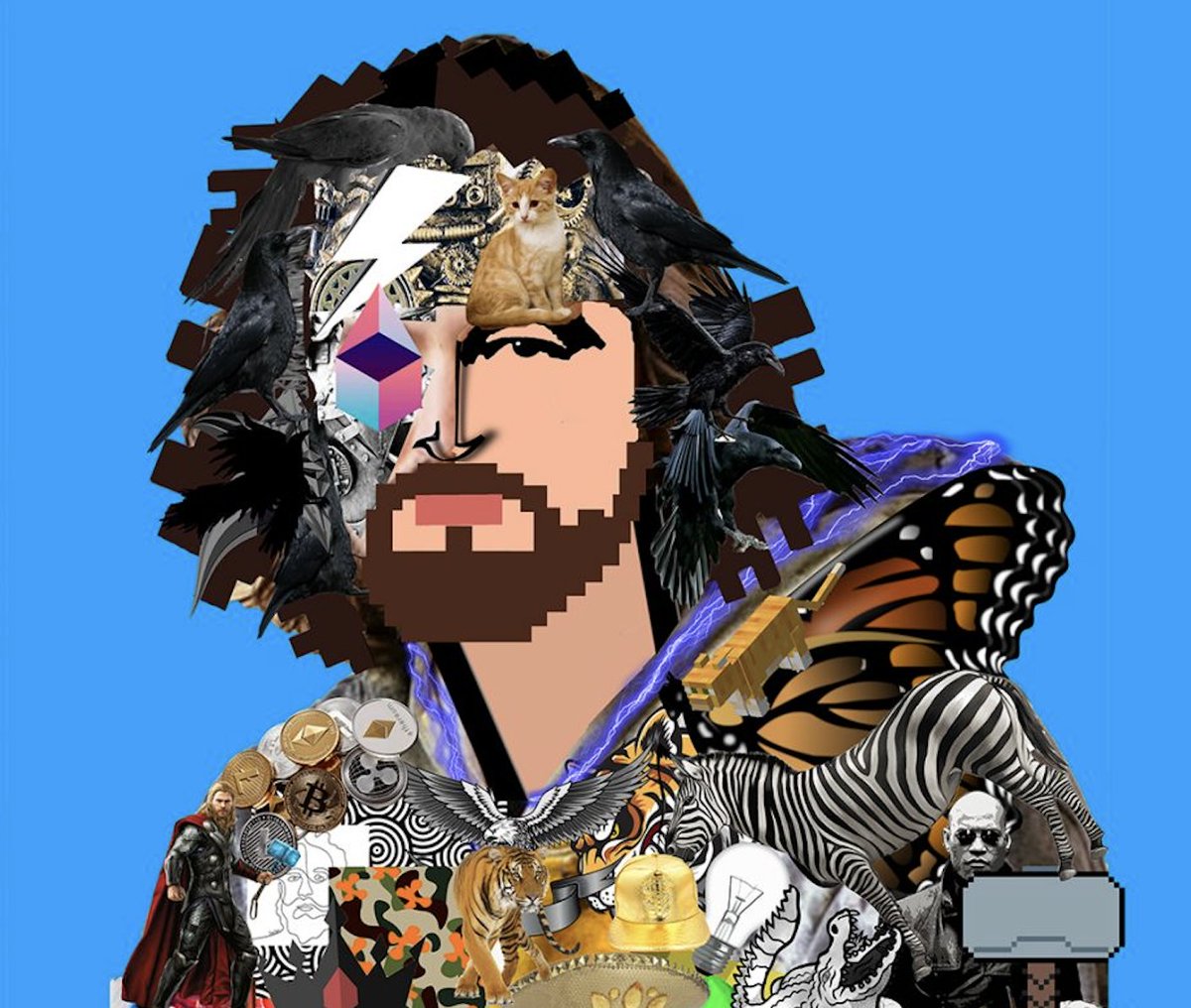 "I also hope that the people who actually care about art wish to preserve and showcase their collections in a decentralized manner.“ <a href="/co1born/">╭𝒸𝑜𝓁𝒷𝑜𝓇𝓃.𝒿𝓅𝑔 🔜🕳🐇ʷʰᵒ ʳ ᵘˀ</a> 🧵👇

🖼️: <a href="/IAMGLIL/">GLiL</a>, Colborn Bell, 2021. Courtesy of the <a href="/MuseumofCrypto/">Museum of Crypto Art 🔜🕳🐇</a>  

📗 Read the full article 

rightclicksave.com/article/the-nf…