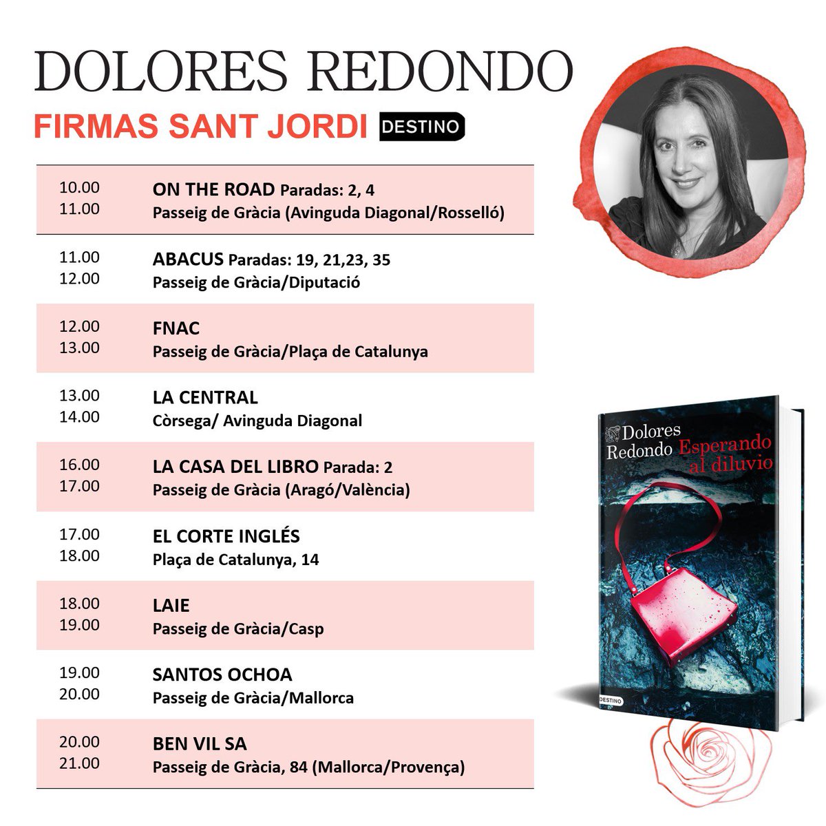 Celebrando ya Sant Jordi con mis lectores. 

Nos vemos el domingo 🌹📚❤️Gracias Jordi @illadelsllibres @bibliosdespi   @BibliotequesBCN