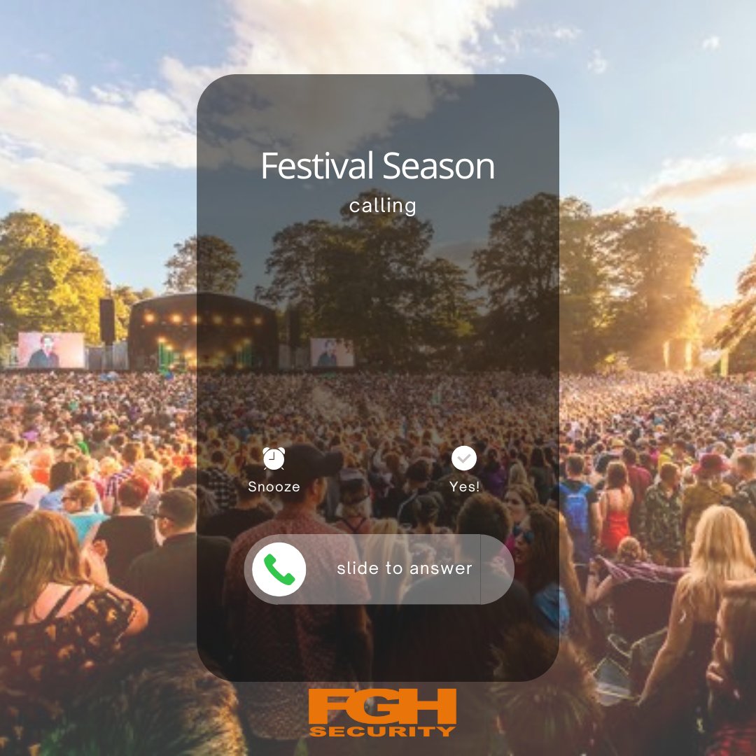 fghsecurity's tweet photo. Festival Season is calling your name! β
Join #TeamFGH in #KeepingPeopleSafe at some of the UK's best events and festivals! ππΆ
We are hiring SIA Door Supervisors and Stewards.
Apply nowπ https://t.co/HTKmf4MENI
Don't waste the summer! β https://t.co/oGc1X8vxCR
