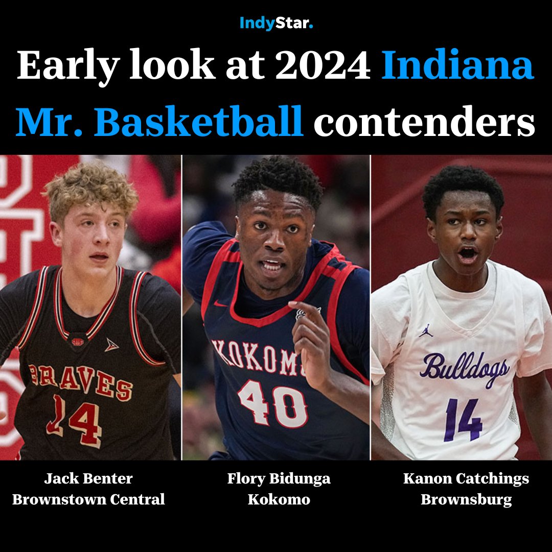 IndyStar HS Sports (@indyhsscores) on Twitter photo Will next year's Mr. Basketball winner be Jack Benter, Flory Bidunga, Kanon Catchings or someone else? <a href="/KyleNeddenriep/">Kyle Neddenriep</a> has a list of candidates: bit.ly/3UTIXkh #IHSAA Will next year's Mr. Basketball winner be Jack Benter, Flory Bidunga, Kanon Catchings or someone else? <a href="/KyleNeddenriep/">Kyle Neddenriep</a> has a list of candidates: bit.ly/3UTIXkh #IHSAA