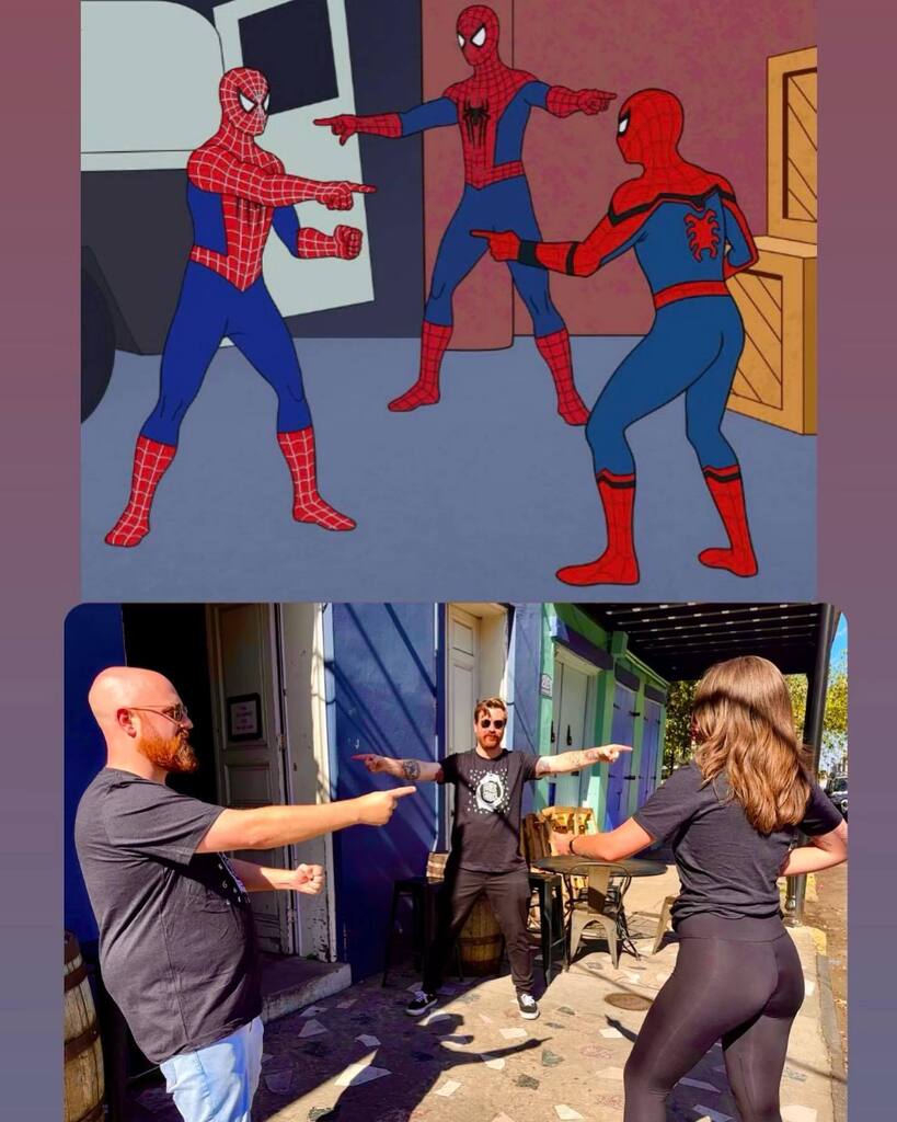 When the bartenders forget to check their shift schedules and all show up at once OR they’re all excited to show up for our 6th Anniversary Party with their brand new shirts!!!

Our 6th Year Anniversary kicks off today with 6 new beer releases, new merch… instagr.am/p/CrThgGWrbUC/