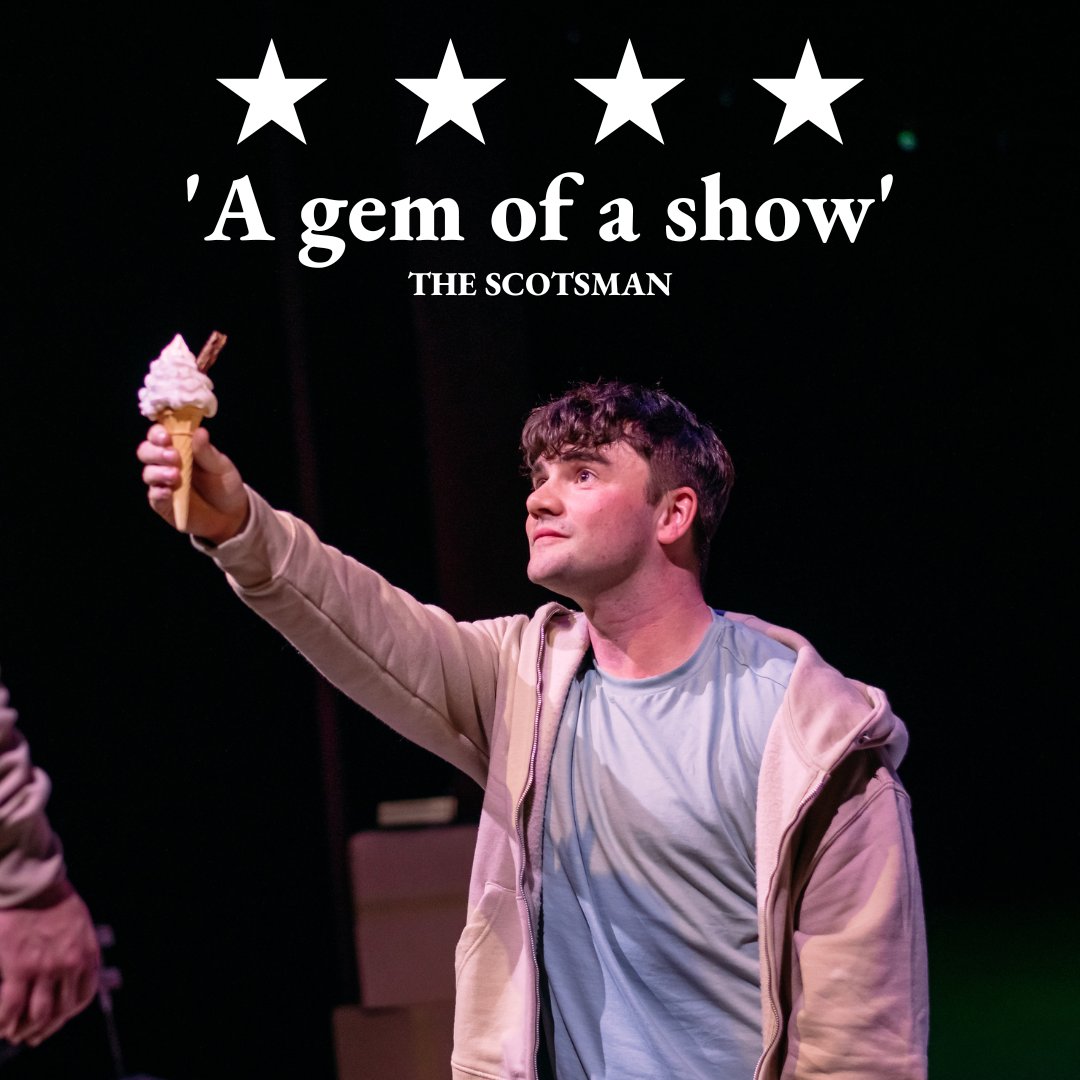 traversetheatre's tweet photo. Who could say no to that face! 🍦

Keep Daro's ice-cream dream alive by joining him on the road for the final performances of #SeanAndDaro this weekend ⭐ https://t.co/qeB0qhQ6bC