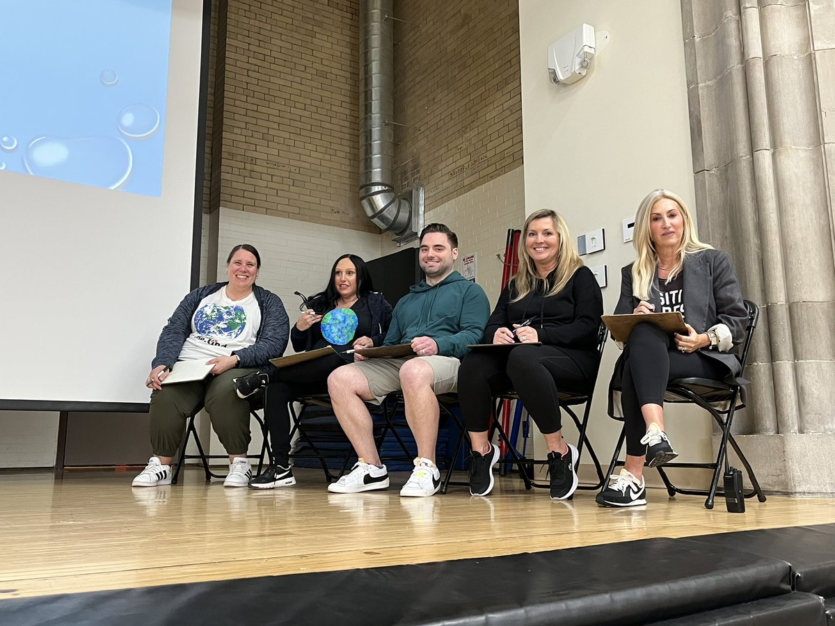 Our earth day assembly was a huge success! Mother Nature and Father Earth were so honoured to be at <a href="/JohnCampbellPS/">John Campbell PS</a> today! Thanks to all the amazing staff who participated in the annual Earth Day quiz show.