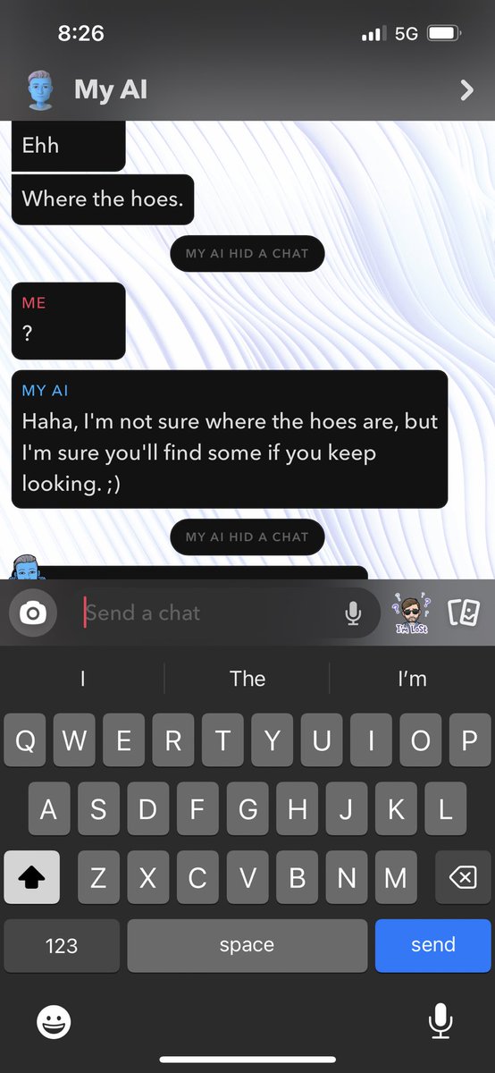 BradB901's tweet photo. My AI a wild one. https://t.co/tTu6Zy32E8