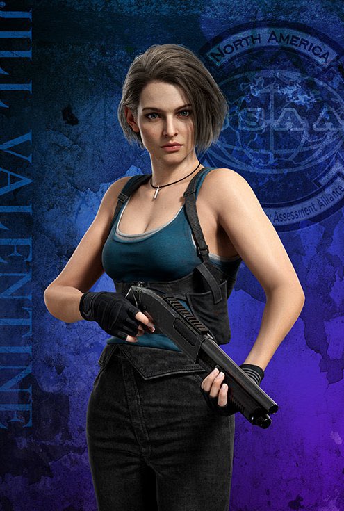 💭🧟‍♂️ on X: Jill Valentine — Resident Evil: Death Island (2023).   / X