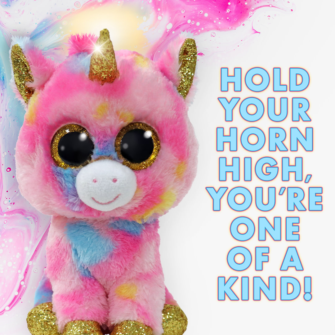 TyInc's tweet image. Fantasia here, reminding you that you are uniquely, unicornishly perfect, just the way you are! ✨ bit.ly/412oqfM

#beaniebabies #fantasiafriday #bedifferentbeyou