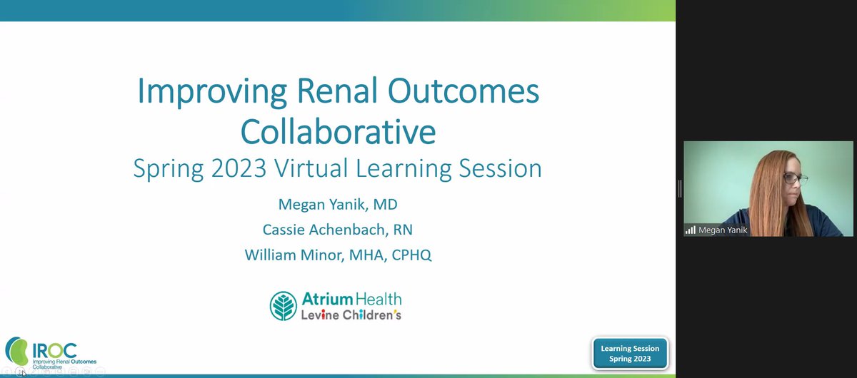 IROCNow's tweet photo. The team at Atrium Health Levine Children's Hospital shares how they sustain their Barriers Assessment process! @MegYanik #IROCVLS https://t.co/W0RI2uPDUY