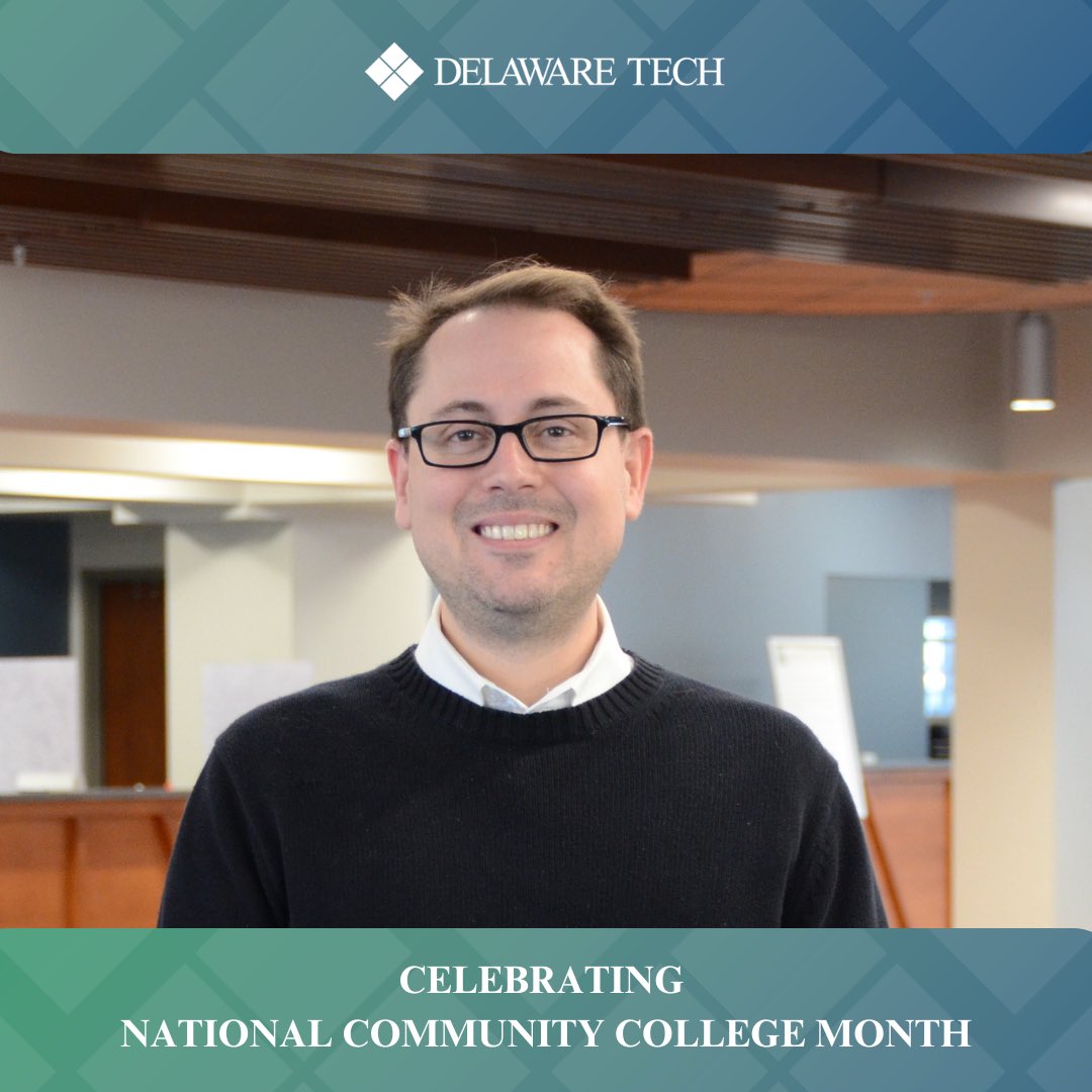 Andrew Cretella chose DTCC because the focus on non-traditional students allowed him to take classes around his full-time work schedule. As an elementary ed major, Andrew hopes to become a teacher so he can inspire others to be lifelong learners. #ccmonth #dtccpride