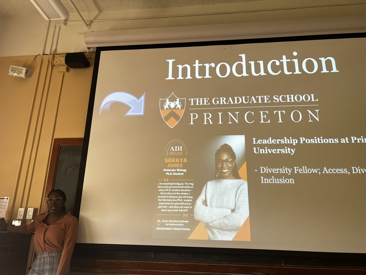 peyton_carpen's tweet photo. Had a wonderful talk and Q&amp;A about grad school life and grad applications with Sereya Jones from @Princeton !!

Can’t wait to see what @SigmaXiSociety  @Cornell Chapter will do next to make grad school more accessible for all. https://t.co/bqdHaT1tVE