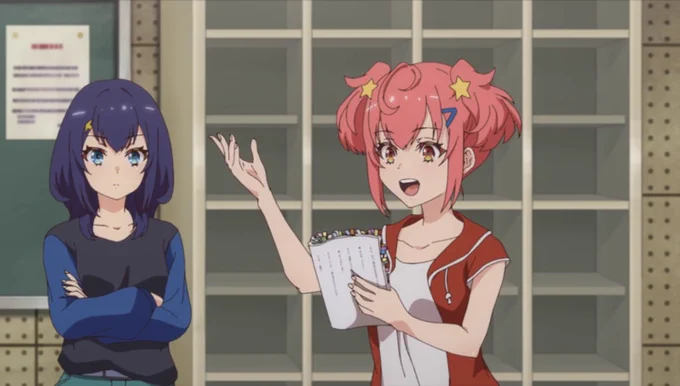 #ワールドダイスター  2話。あれ、静香ちゃん当たり前のようにいるけど、誰も気にしていないというか、誰とも話してないんだけどここなちゃんにしか見えてないの?やっぱり幻覚なの?なんの情報もなく観てるから分からないでもOPとか舞台立ってるし、公式HPにもシリウスに入ってるし、謎 